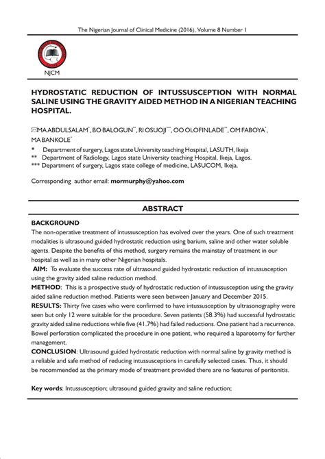 Hydrostatic Reduction of Intussusception 的图像结果