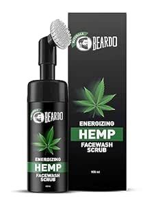 Buy Beardo Natural Energizing Hemp Facewash Scrub for Men, 100 ml ...