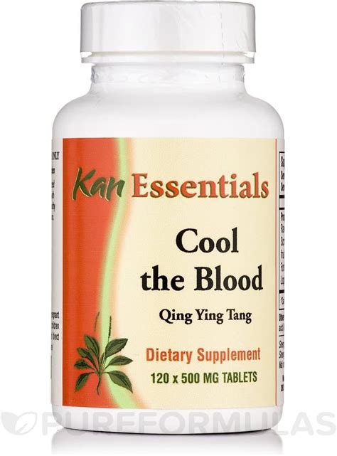Buy Cool The Blood 500 mg - 120 Tablets by Kan Herbs Online at Lowest ...