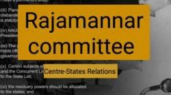 Rajamannar Committee Report - CLAT PG PDF Download