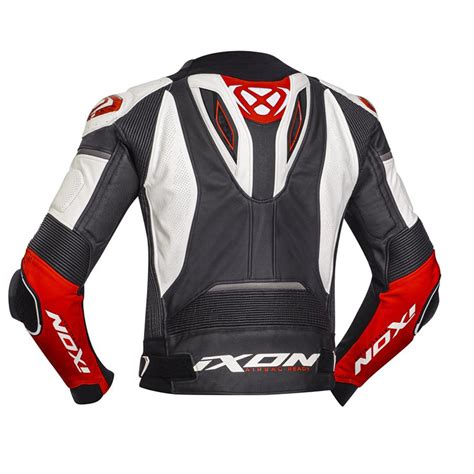 Ixon Vendetta Evo Black White Red Jacket