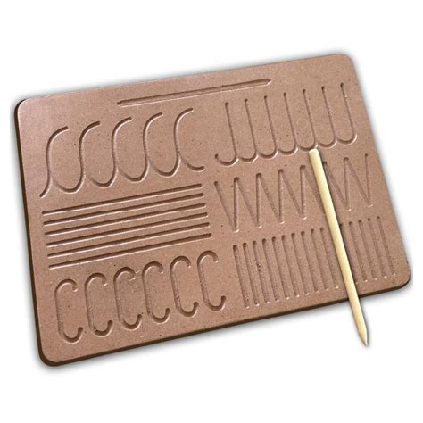 Buy Mini Leaves Wooden Pattern Tracing Board - Beginner Tracing Board ...