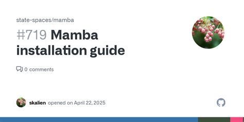 Image result for Mamba Python Installation