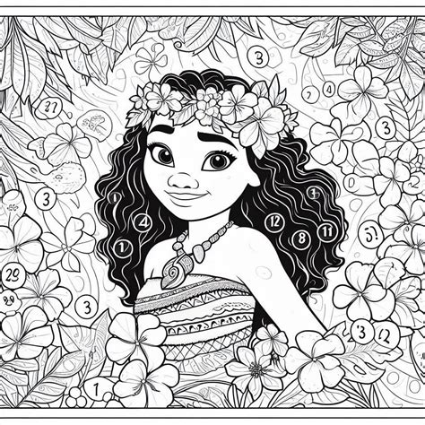 Disney Color by Number - ColoringbyNumber.Com