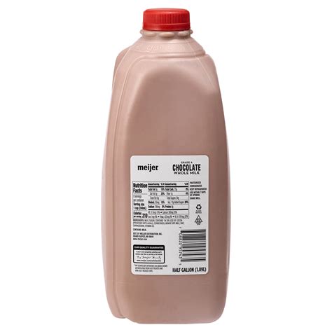 Meijer Chocolate Whole Milk 64 fl oz | Shipt