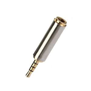 Buy 7Essencials 2.5mm Stereo Male Plug to 3.5mm Aux Stereo Female Jack ...