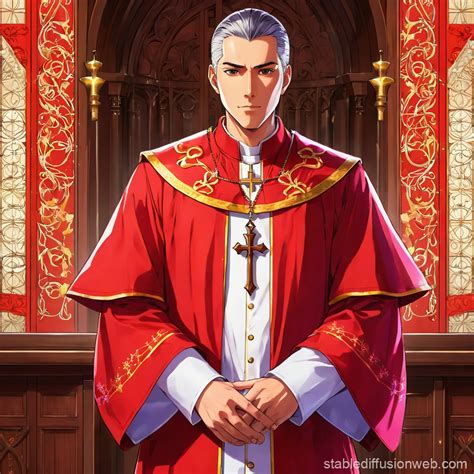 Wizard in Spanish Priest's Robe | Stable Diffusion Online