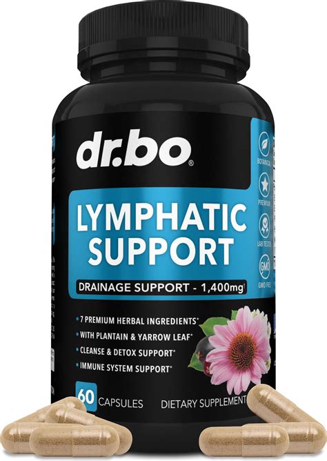 Amazon.com: Lymphatic Drainage Supplements Pills - Lymphatic Support Total Herbal Cleanse ...