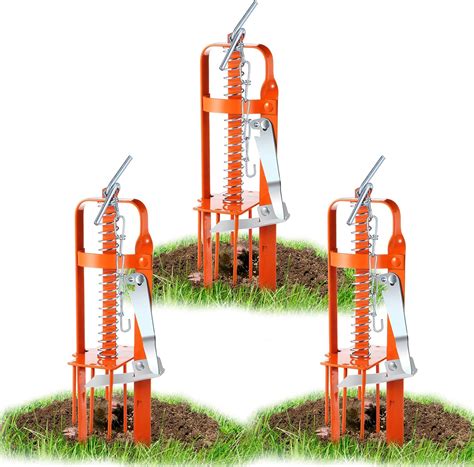 Qualirey 3 Pcs Mole Trap for Lawns, Spear Style Mole India | Ubuy