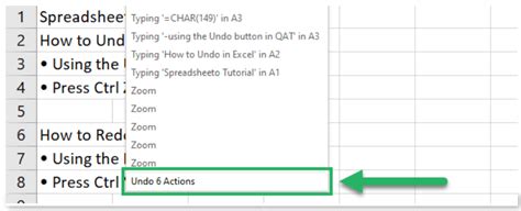 Image result for Undo Function in Excel Use VBA