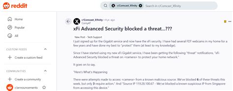 Image result for Xfinity Advanced Security