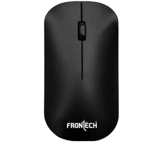 Frontech MS-0015 Wireless Optical Mouse (2.4GHz Wireless, Black)