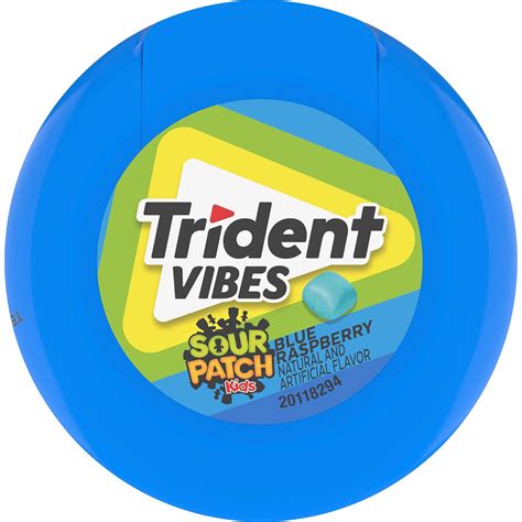 Trident Vibes SOUR PATCH KIDS Blue Raspberry India | Ubuy