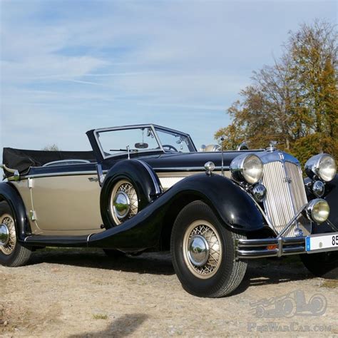 1935 - HORCH 853 SPORT CABRIOLET | Fabricante HORCH | PlanetCarsZ