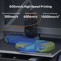Anycubic Kobra 3 Max EU power plug | 420×420×500mm Multicolor 3D Print ...