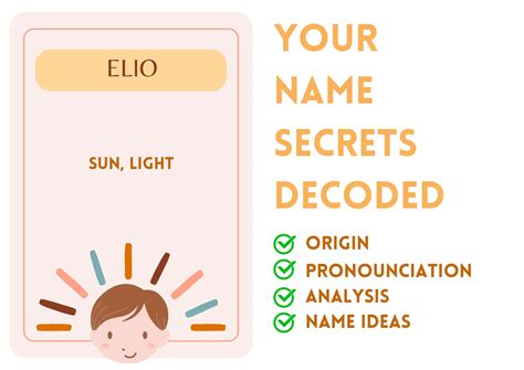 Elio - Boy Name Meaning and Pronunciation
