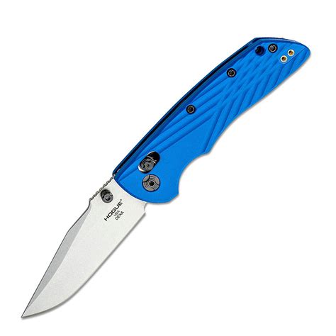 Hogue Deka MagnaCut Folding Knife (Blue Polymer Handle)