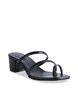 Buy Black Heeled Sandals for Women by ERIDANI Online | Ajio.com