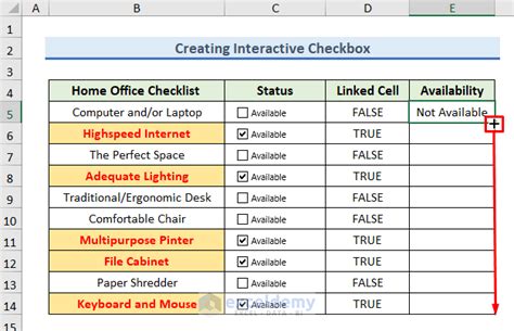 Image result for Create Shareable Checklists in Excel