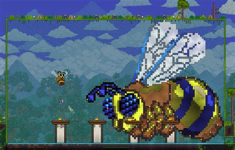 Queen Bee Arena : r/Terraria