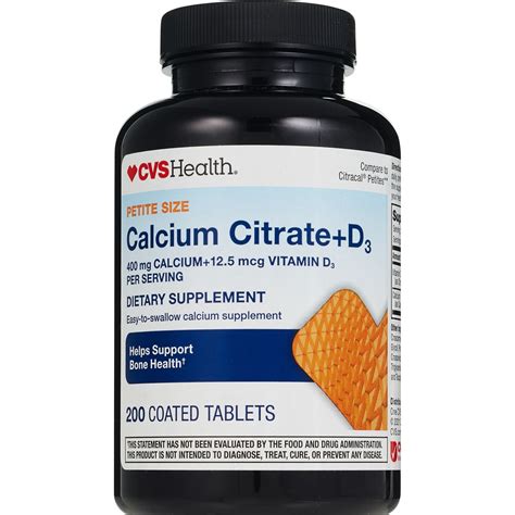Calcium Citrate With Vitamin D Chewable