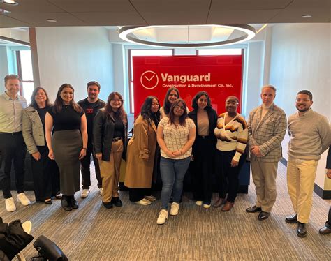 NYIT Seniors Visit Vanguard Headquarters | Vanguard Construction & Co.