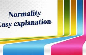 Image result for normality