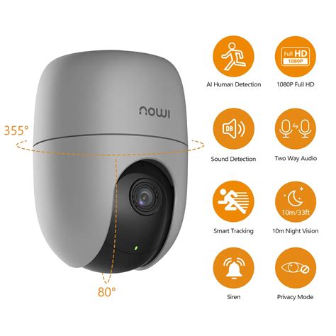Imou 3MP CCTV Camera for Home Outdoor, 360° Security WiFi Camera, Full ...