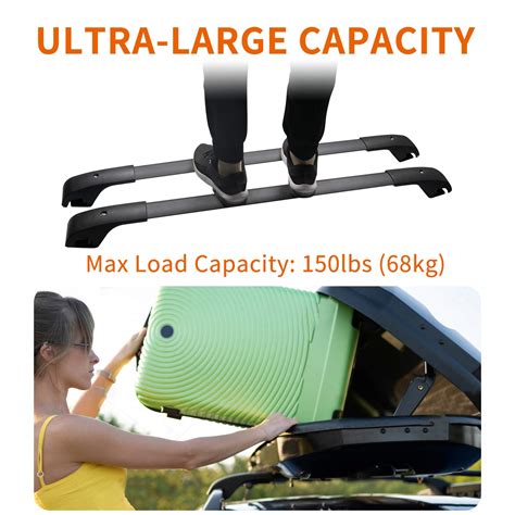 Auxko Car Cross Bars Roof Racks for 2015 2016 2017 2018 2019 2020 2021 ...