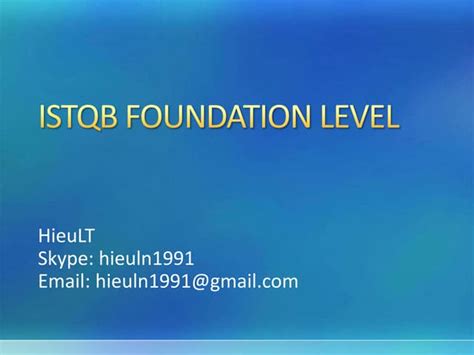 Image result for ISTQB Foundation Tutorial