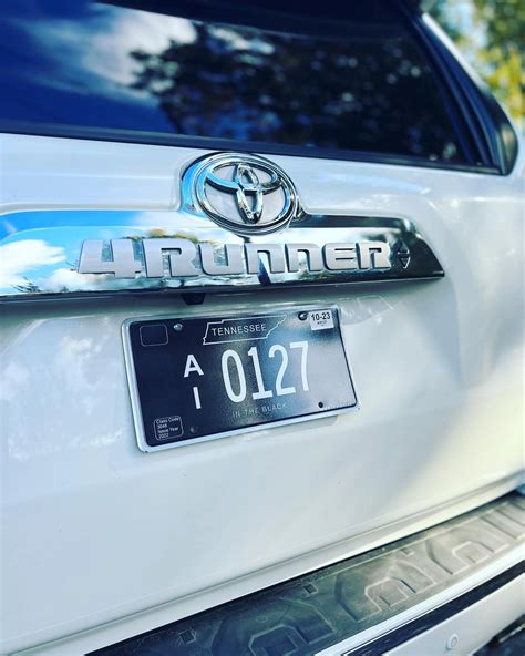 Tennessee's First All-Black License Plate Arrives As Symbol of Fiscal ...