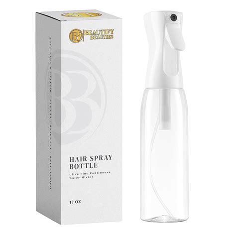 Beautify Beauties Flairosol Empty Clear Spray Bottle (10 Oz) : Amazon ...
