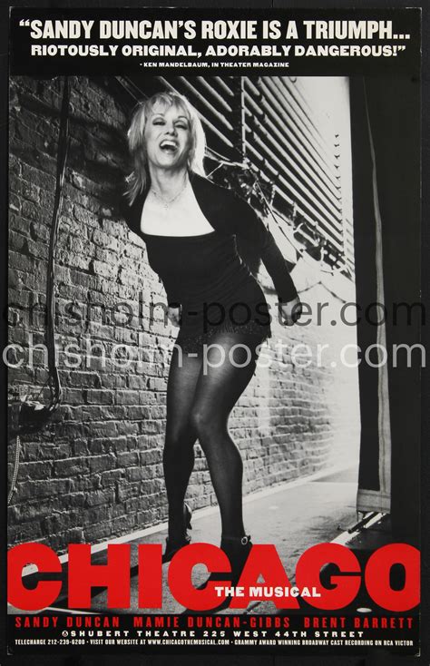 Chicago - The Musical - Shubert Theatre (Window Card) 3 | Original ...