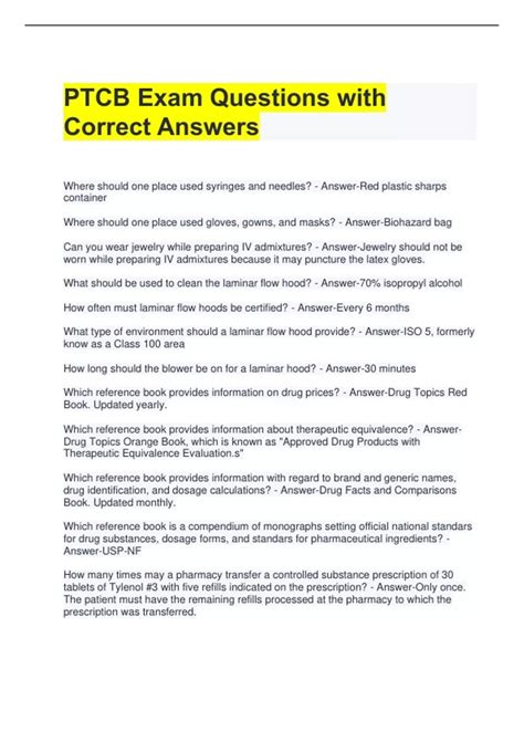 Image result for PTCB Multiple Choice