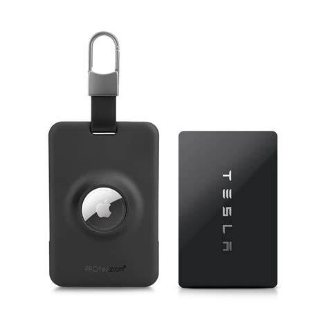 PROfezzion Tesla Key Card Holder with AirTag Slot, AirTag Tesla Card ...