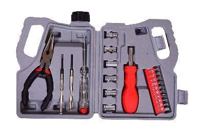 SDT 22 Pieces Grey Oil Can Shape Mini Tool Set : Amazon.in: Home ...