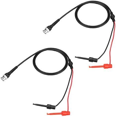 Signal Generator Cable,2Pcs BNC to Dual Coaxial Cable,Testing Hook ...