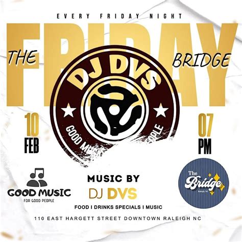 Friday Night - DVS, The London Bridge Pub, Raleigh, 10 February to 15 ...