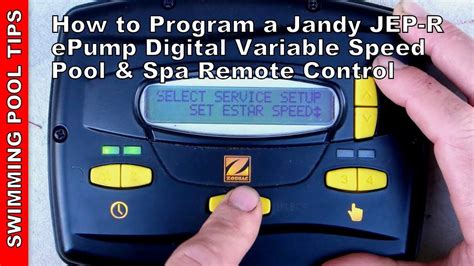Image result for How to Program a Jandy Variable Speed Pool Pump