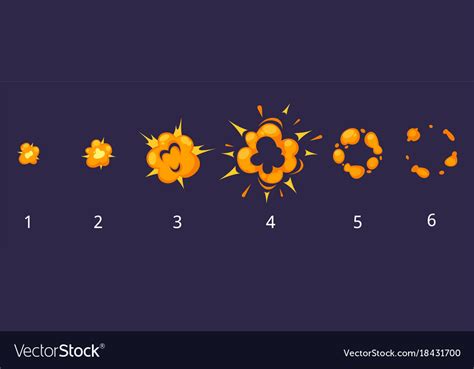 Image result for Explosion Animation Frames