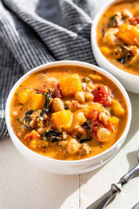 Italian Sausage Butternut Squash Soup | Get Inspired Everyday!