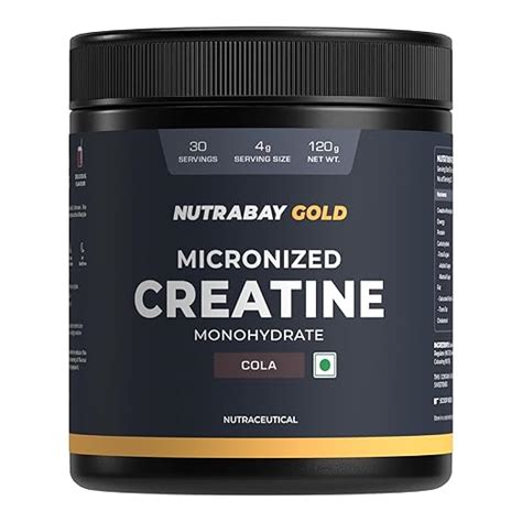 Nutrabay Gold Micronised Creatine Monohydrate Powder 3000 mg Creatine ...