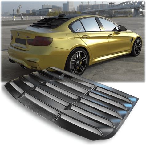 BMW 3 Series F30 / F80 M3 Rear Window Louver– SekCustoms