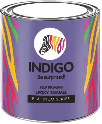 INDIGO SELF PRIMING EPOXY ENAMEL GREY - 1 LTR.