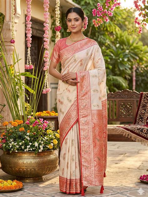 Ast Rashmika Silk Soft Silk Blend Festival Saree Collection