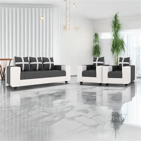 Torque - Jamestown L Shape 8 Seater Sectional Fabric Sofa Set with ...