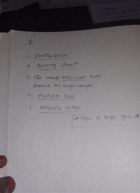 The underlined word in each sentence is incorrect. Write the correct ...