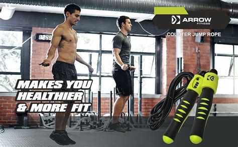 Buy Arrow Fitness Skipping Rope for Men, Women & Children with Smart ...