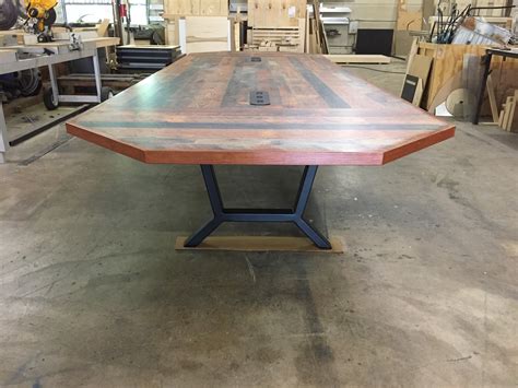 Image result for Making a Rustic Conference Table