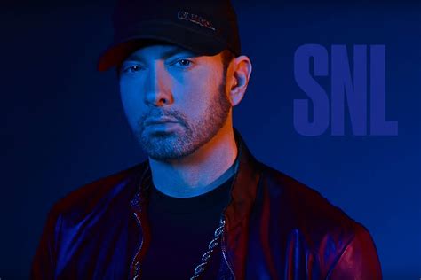 Eminem Performs A Three-Song Medley On 'Saturday Night Live'